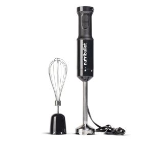 Nutribullet Immersion Blender 350 Watts with Variable Speeds Black NBI50100