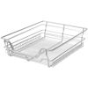 Pull-Out Wire Baskets 2 pcs Silver 19.7"