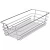 Pull-Out Wire Baskets 2 pcs Silver 11.8"