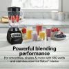 Hamilton Beach Smoothie Blender, 48 oz Jar, 12 Blending Functions, Black, 50180