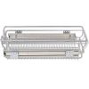 Pull-Out Wire Baskets 2 pcs Silver 11.8"