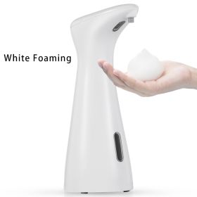 Automatic Liquid or Foam Soap Dispenser Intelligent Infrared Induction foam Hand Washing Machine for Kitchen Bathroom Dispenser (Color: White Foam)