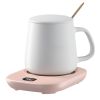 Electric Coffee Mug Warmer for Desk Auto Shut off USB Tea Milk Beverage Cup Heater Heating Plate for Office Home 3 Temperature Setting