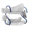 Multiful Functions Houseware Kitchen Storage Stainless Iron Shelf Dish Rack